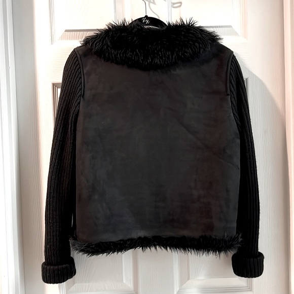 Montana Co Clothing Company | Faux Fur Suede Jacket | Small | Black | $30 - Picture 6 of 7